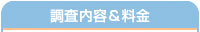 調査内容＆料金